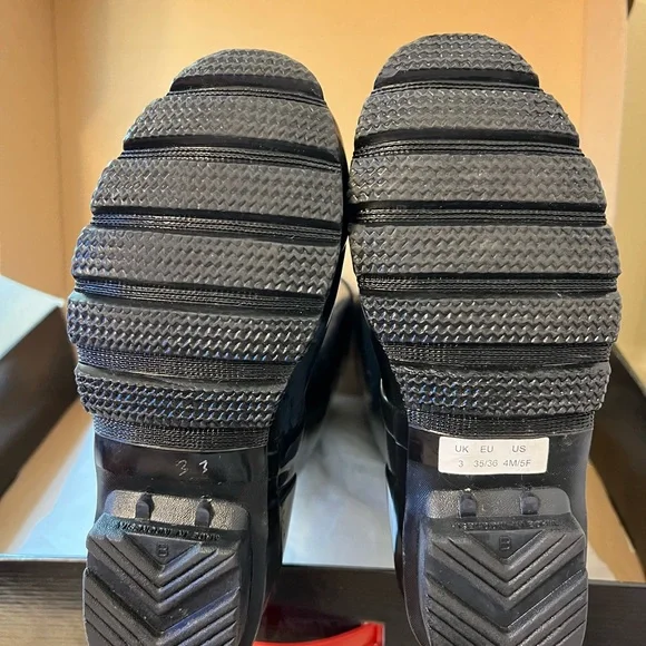 HUNTER Women’s Original Tall GLOSS Rain Boots Size 5 - Picture 4 of 5